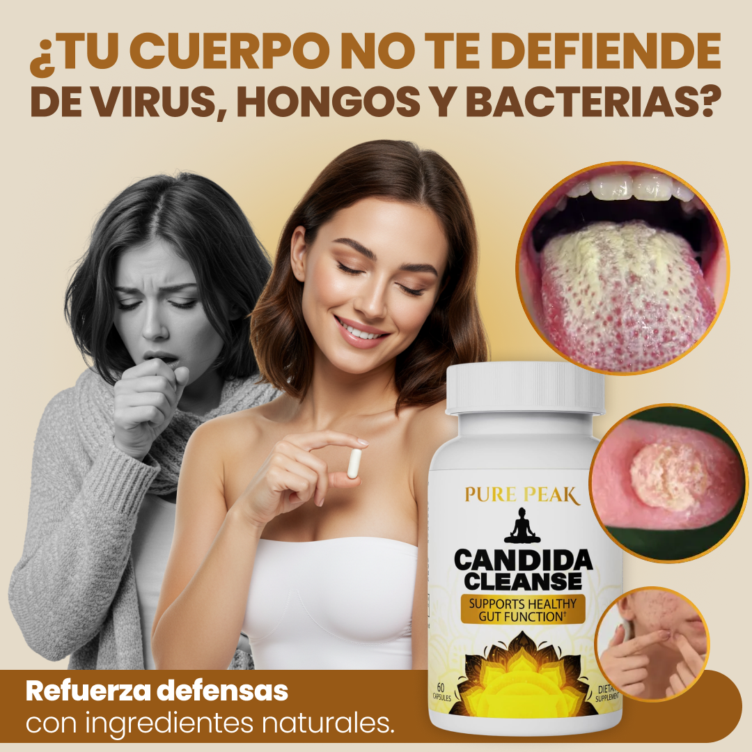 Candida Cleanse - Apoyo para el intestino y el colon